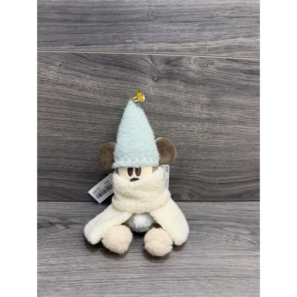 Tokyo Disney Resort Christmas 2025 Lil RingRing Mickey Fairy Plush Badge Blue